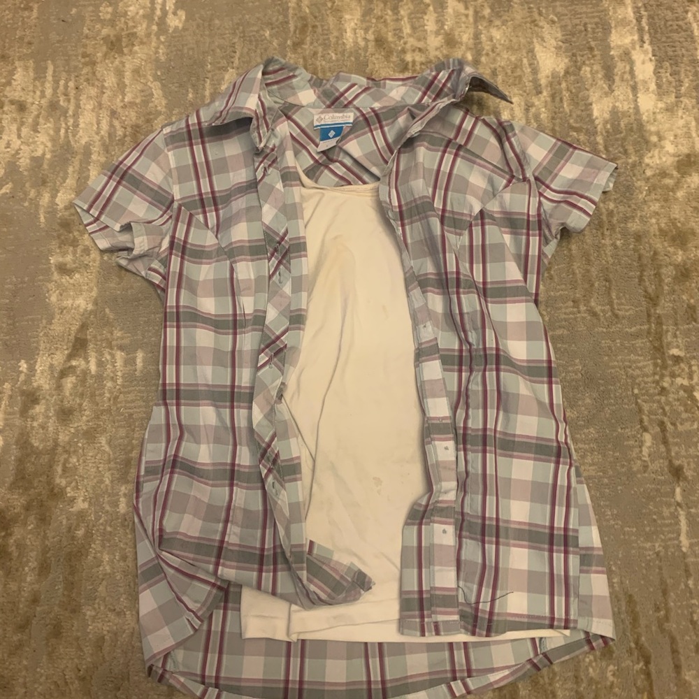 COLUMBIA button down shirt